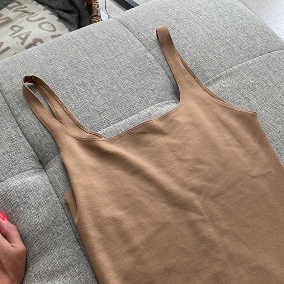 Zara Nude Dress - Picture 2 of 3